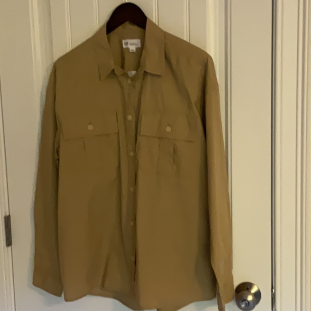 GAP Khaki Camp Shirt